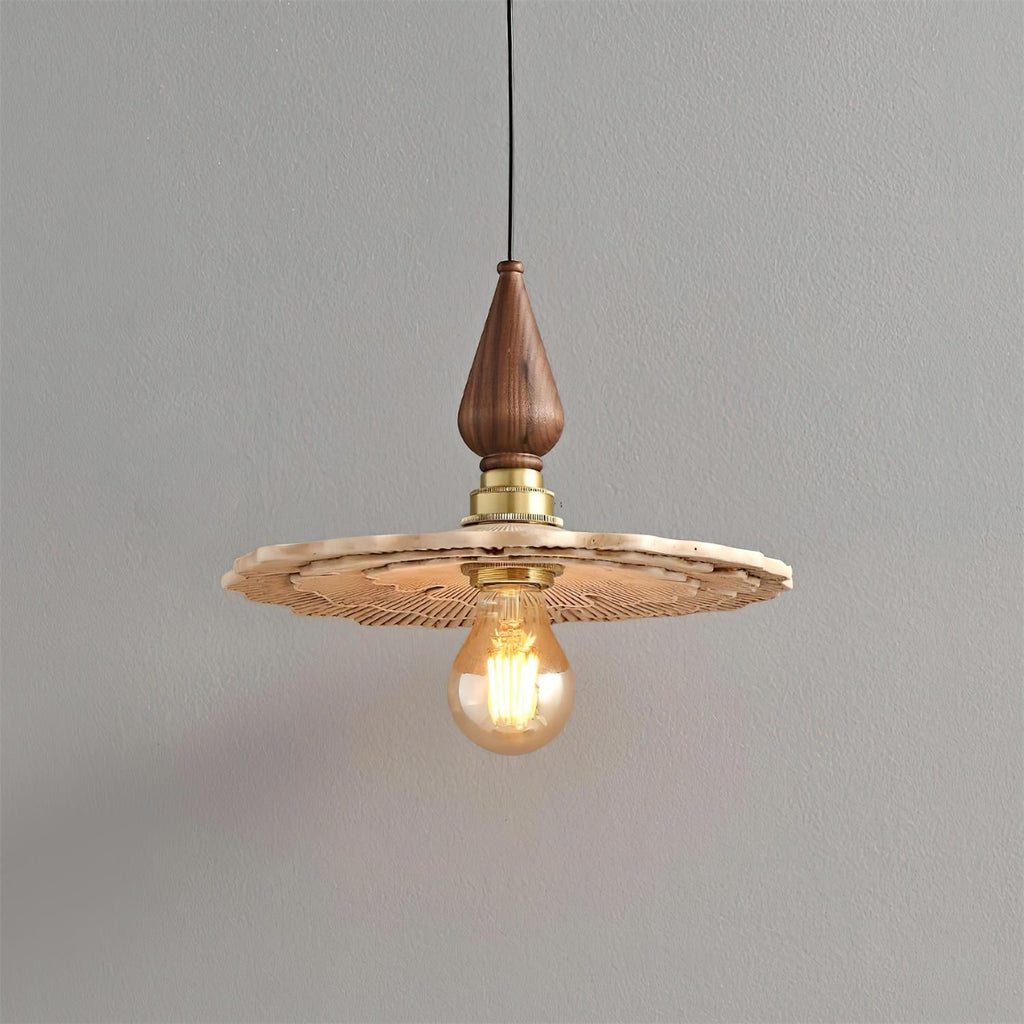 Myco Wood Pendant Lamp — product view 2