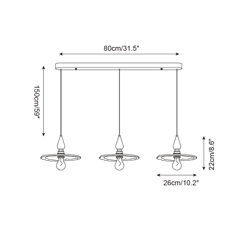 Myco Wood Pendant Lamp — product view 6