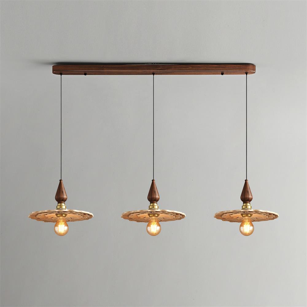 Myco Wood Pendant Lamp — product view 7