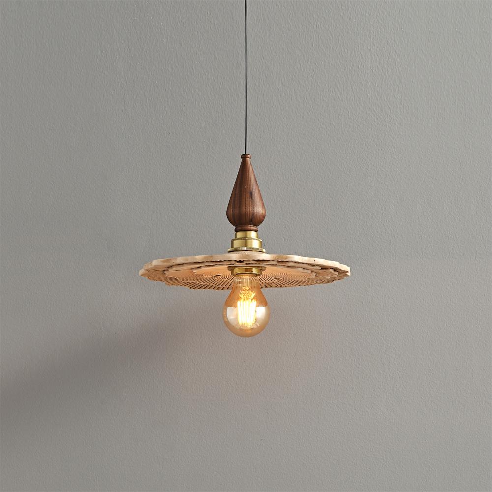 Myco Wood Pendant Lamp — product view 9