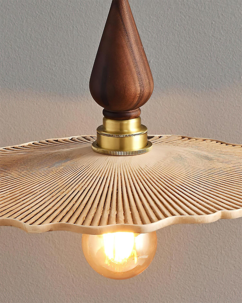 Myco Wood Pendant Lamp — product view 14