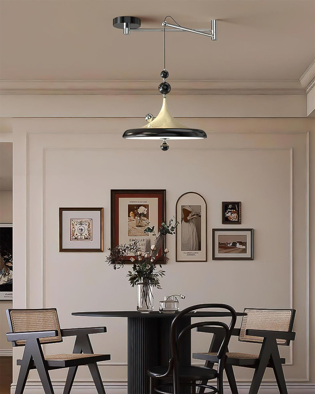 Ballora Swing Arm Metal Pendant Lamp — product view 7