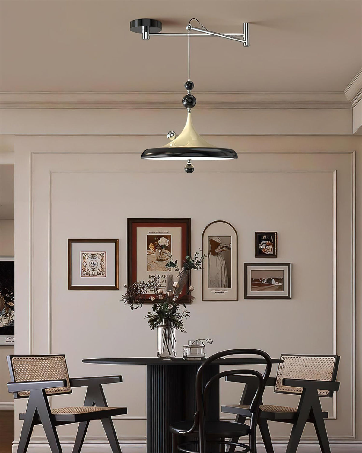 Ballora Swing Arm Metal Pendant Lamp — product view 7