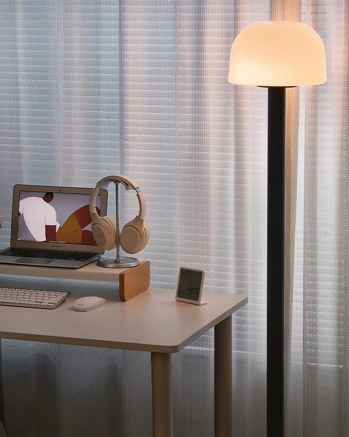 Muto Glass Floor Lamp — product view 7