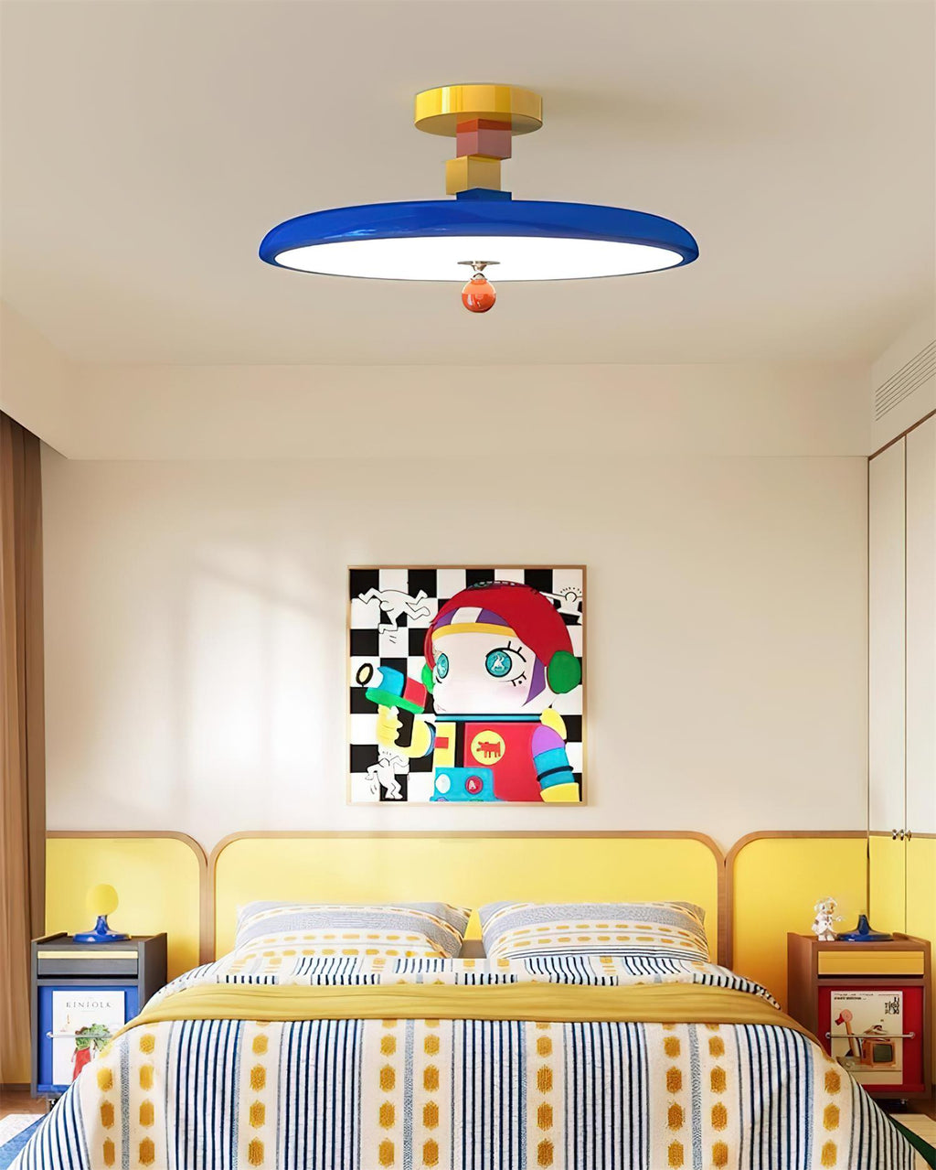 Zeno Metal Ceiling Lamp — product view 3