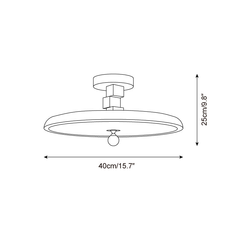 Zeno Metal Ceiling Lamp — product view 9