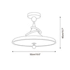 Kivra Metal Ceiling Lamp — product view 6