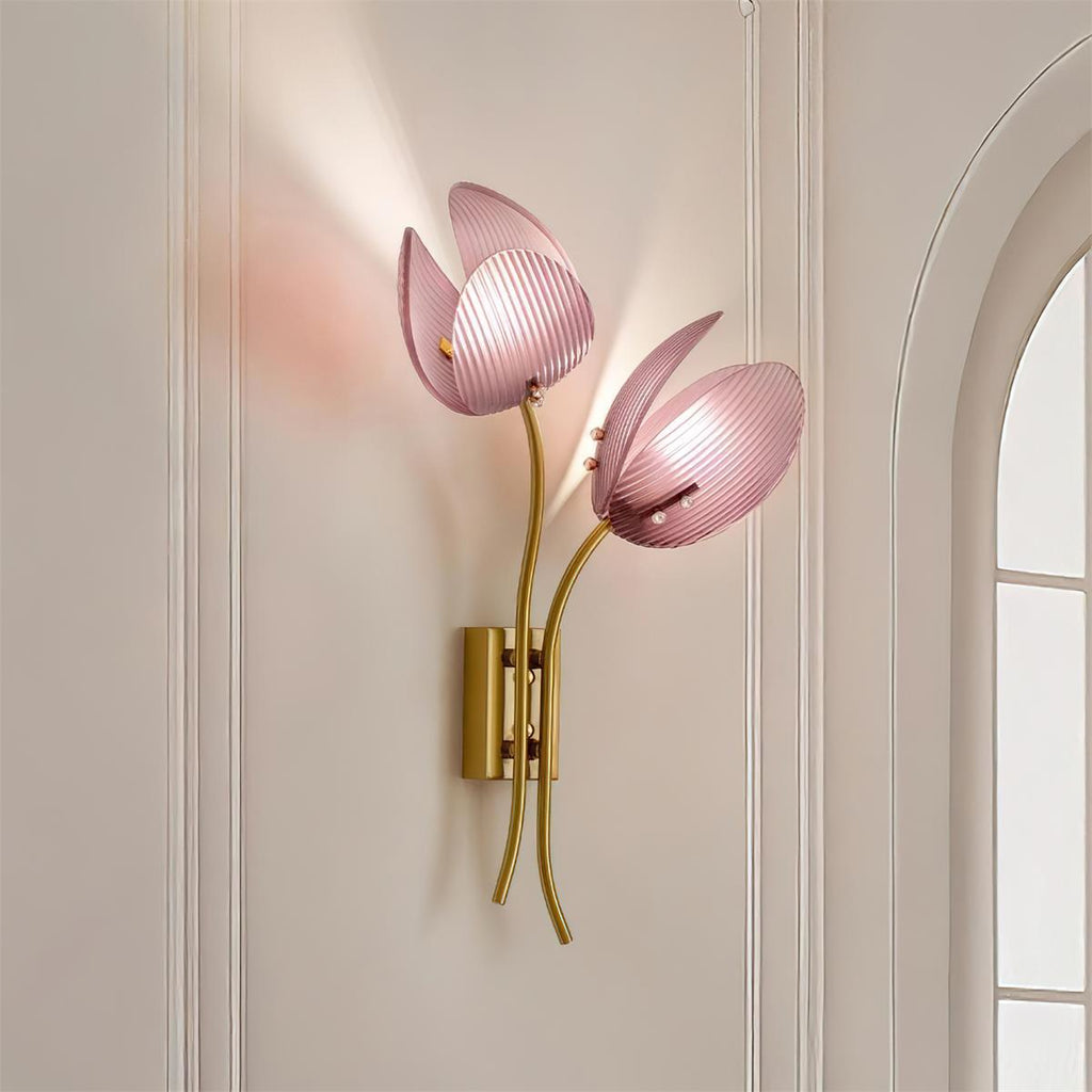 Calyssa Glass Wall Lamp — product view 2