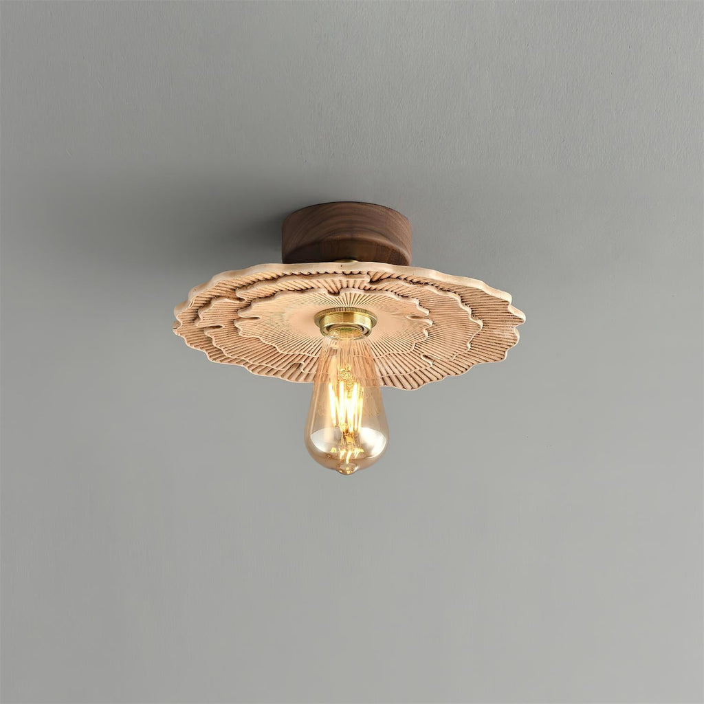 Myco Wood Ceiling Light — product view 7