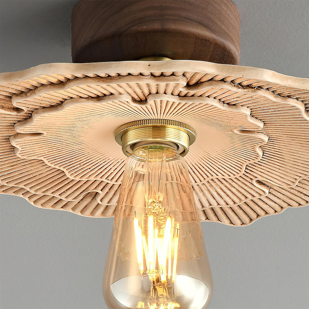 Myco Wood Ceiling Light — product view 10