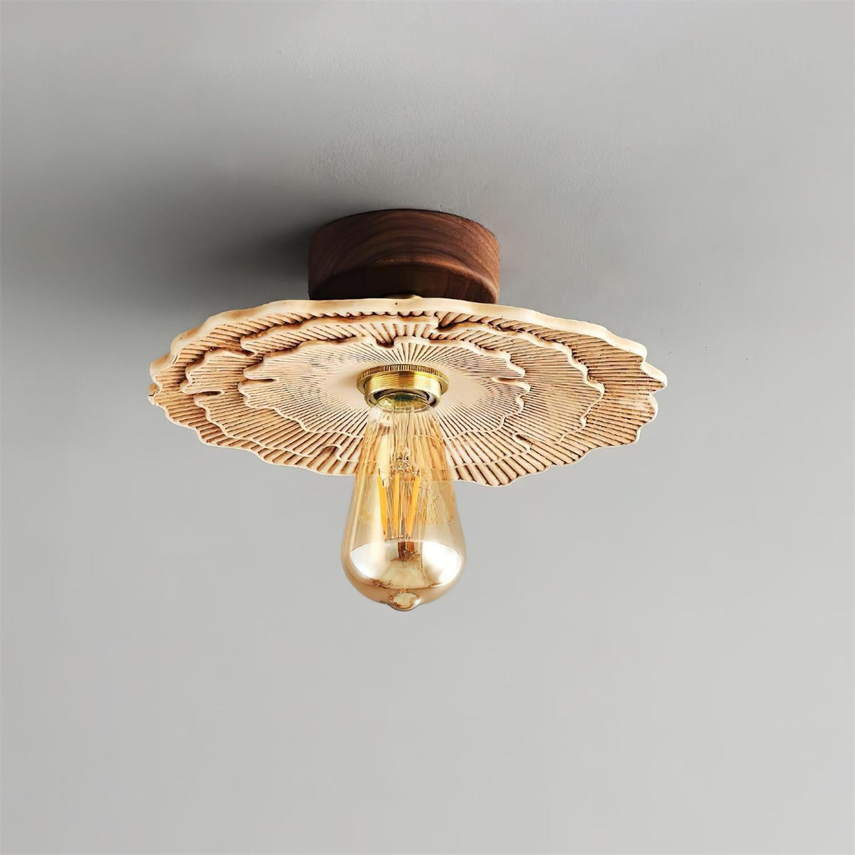 Myco Wood Ceiling Light — product view 11