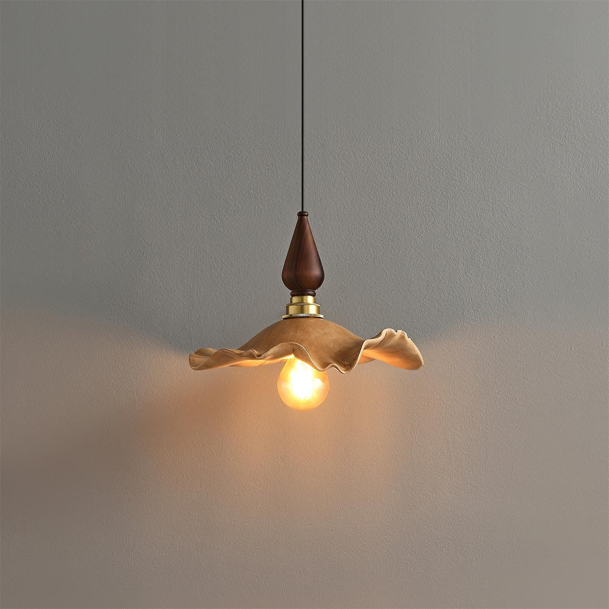 Wavely Wood Pendant Lamp — product view 8