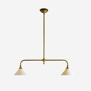 Brass & White Ceramics