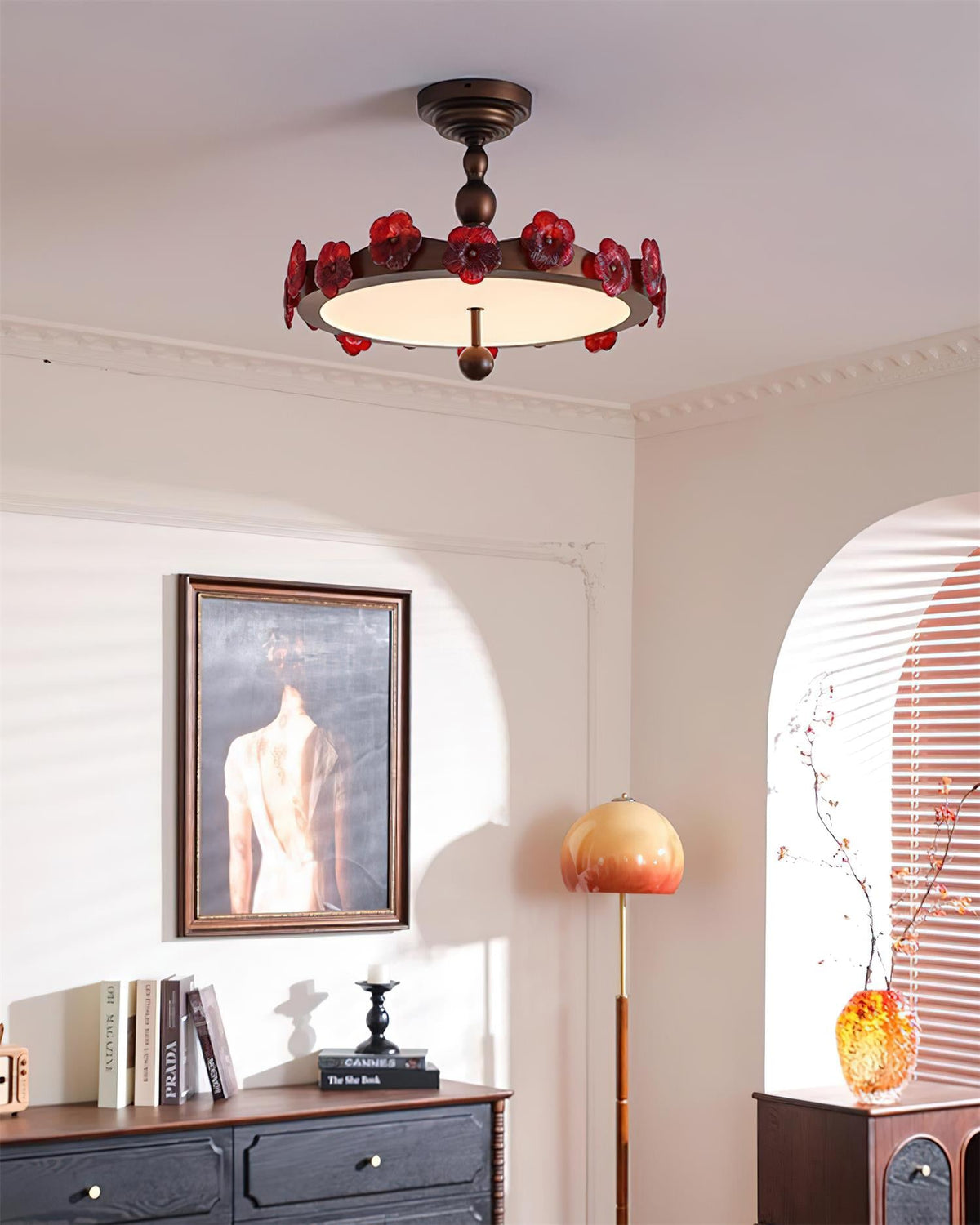 Rosetta Metal Ceiling Lamp — product view 6