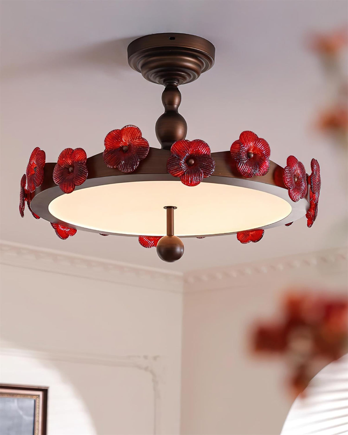 Rosetta Metal Ceiling Lamp — product view 8