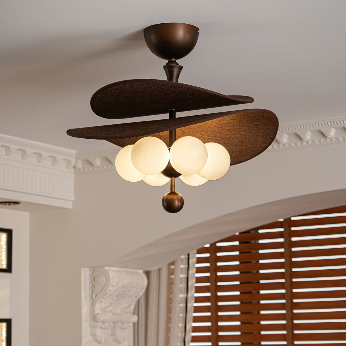 Valmorra Glass Ceiling Lamp — product view 2