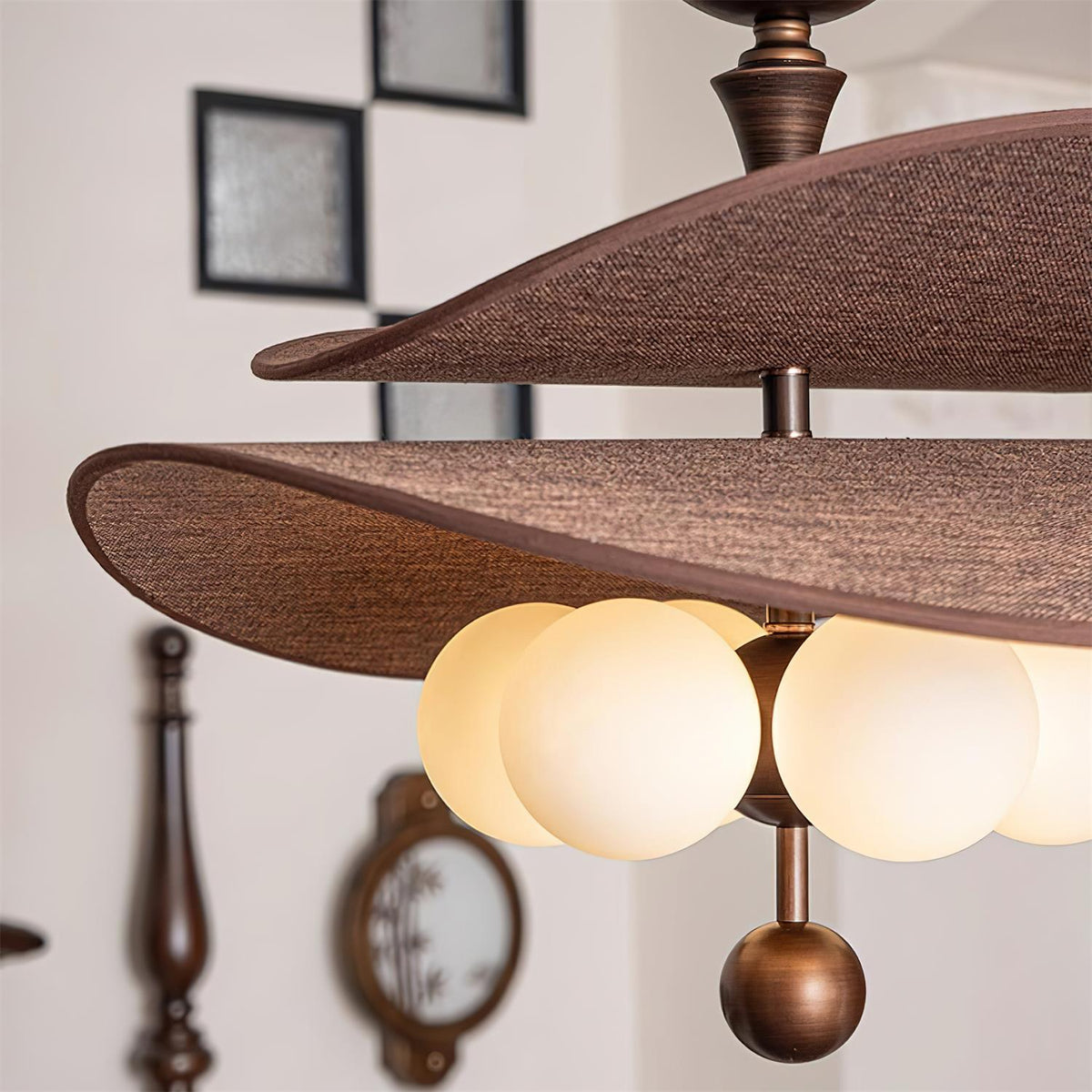 Valmorra Glass Ceiling Lamp — product view 7