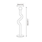 Twistie Glass Floor Lamp — product view 5