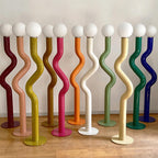 Twistie Glass Floor Lamp — product view 6