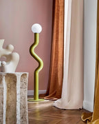 Twistie Glass Floor Lamp — product view 8