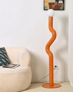 Twistie Glass Floor Lamp — product view 9