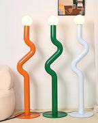 Twistie Glass Floor Lamp — product view 12