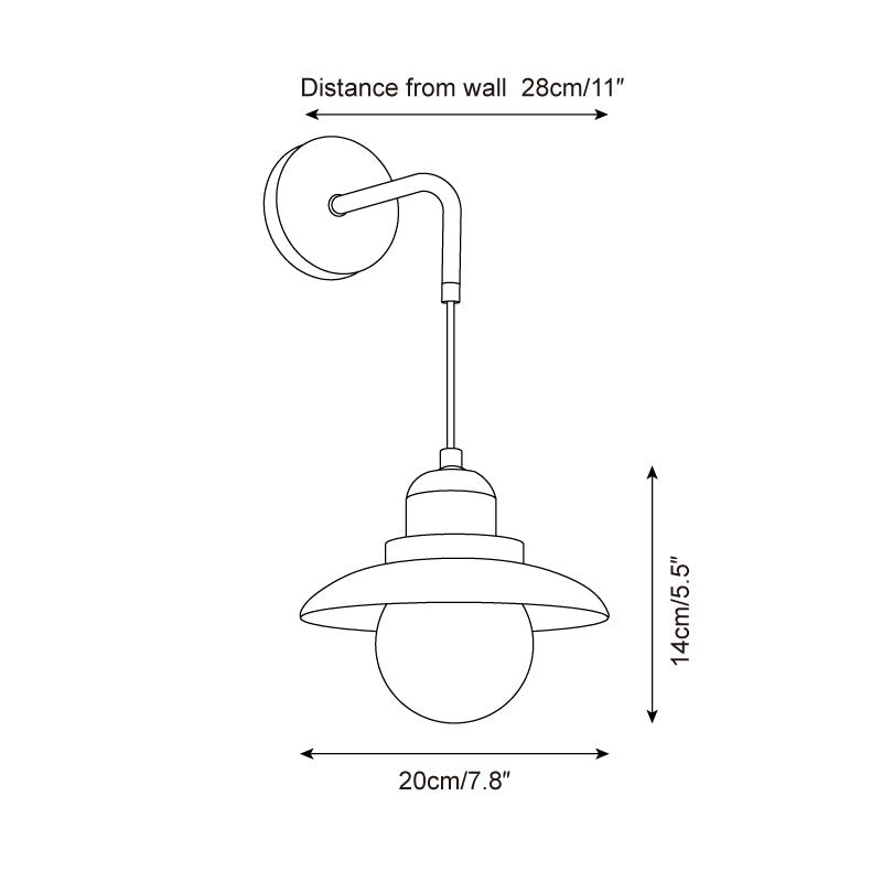 Brava Travertine Wall Lamp — product view 5