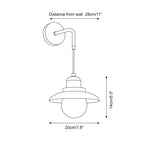 Brava Travertine Wall Lamp — product view 5