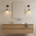 Brava Travertine Wall Lamp — product view 6