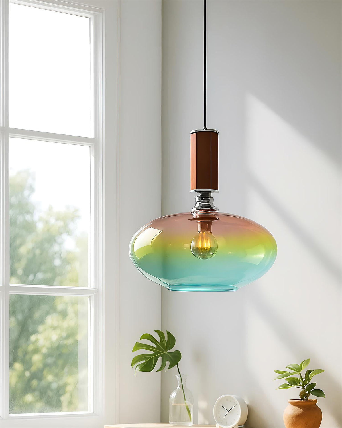 Lumia Glass Pendant Lamp — product view 3