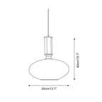 Lumia Glass Pendant Lamp — product view 5