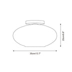 Lumia Glass Ceiling Lamp — product view 5