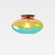 Multicolor Clear Glass