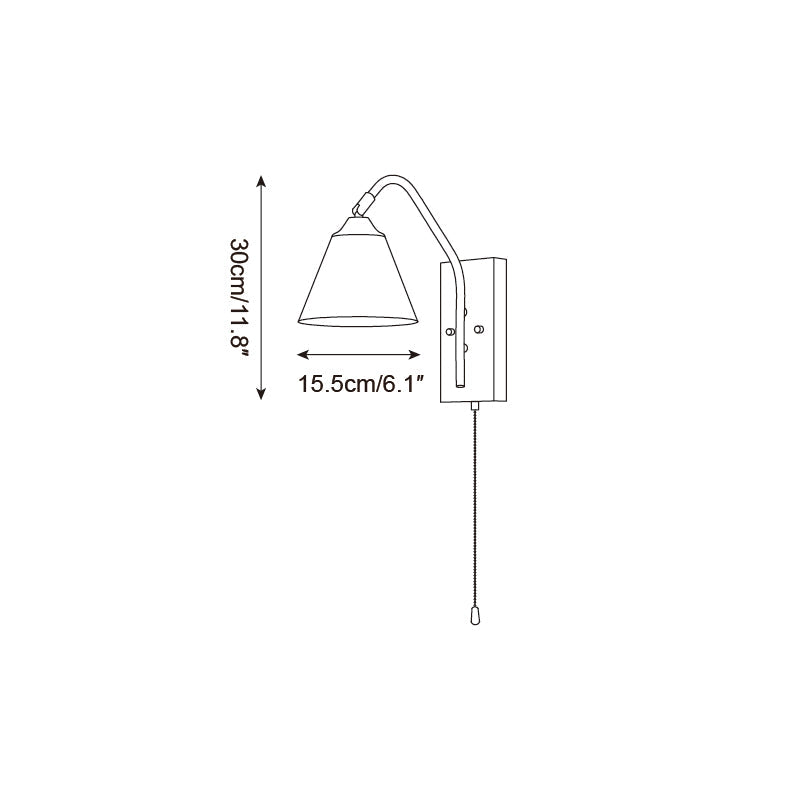 Emerald Grove Glass Wall Lamp — product view 7