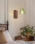 Emerald Grove Glass Wall Lamp — product view 9