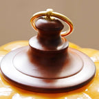 Pumpkin Glass Table Lamp — product view 7