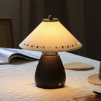 Lattice Wood Table Lamp — product view 3