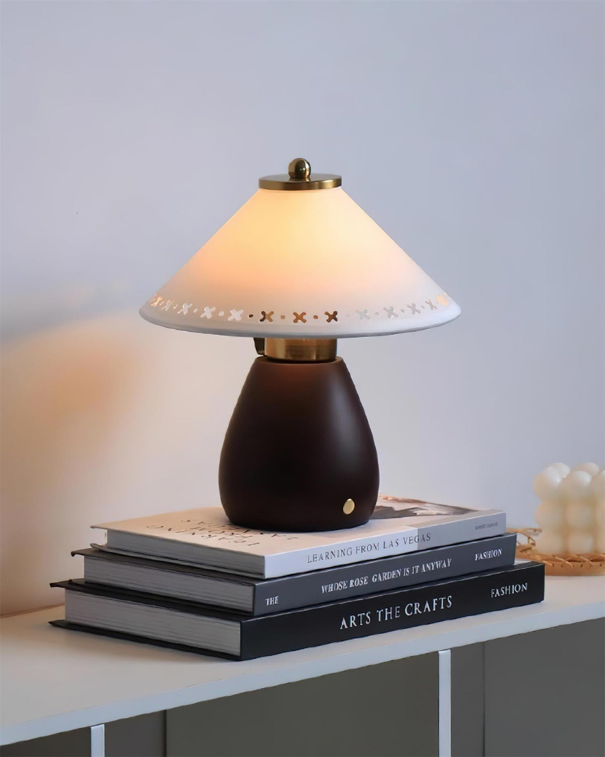 Lattice Wood Table Lamp — product view 8