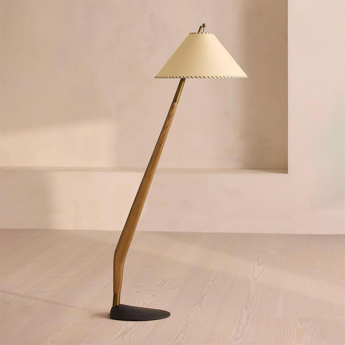 Bolete Wood Floor Lamp — product view 2