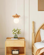 Kinetic Wood Pendant Lamp — product view 3