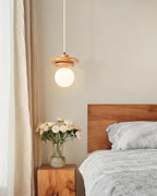 Kinetic Wood Pendant Lamp — product view 4