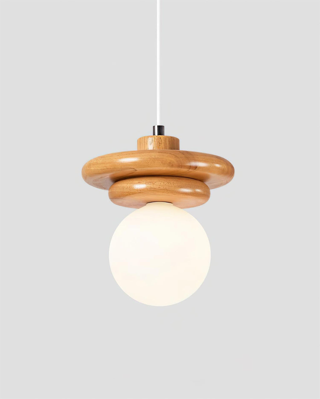 Kinetic Wood Pendant Lamp — product view 5