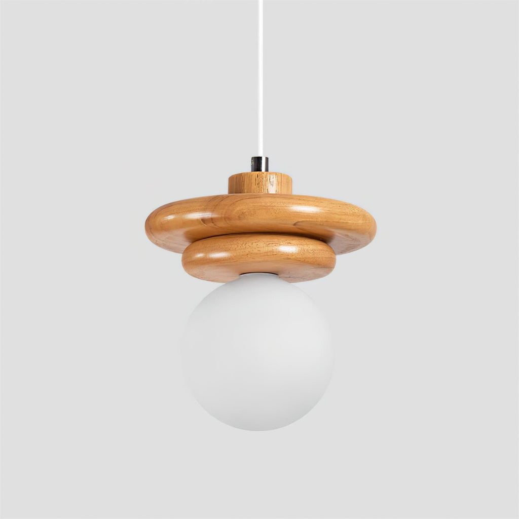 Kinetic Wood Pendant Lamp — product view 7