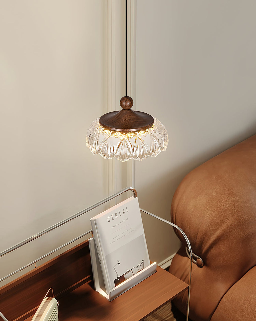 Radiant Metal Pendant Lamp — product view 3