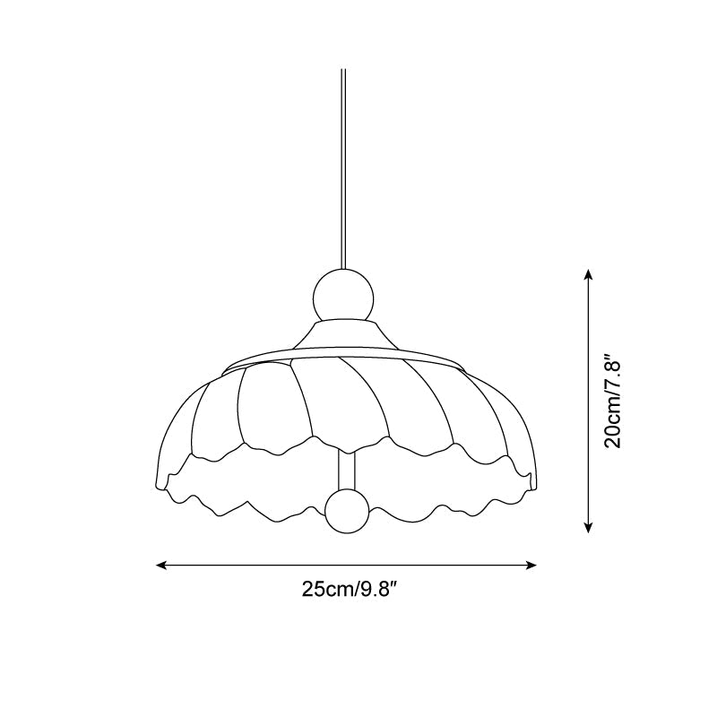 Radiant Metal Pendant Lamp — product view 5
