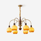 Solstice Glow Glass Chandelier — product view 1