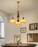 Solstice Glow Glass Chandelier — product view 4