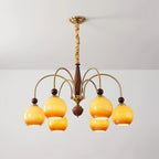 Solstice Glow Glass Chandelier — product view 9