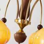 Solstice Glow Glass Chandelier — product view 11