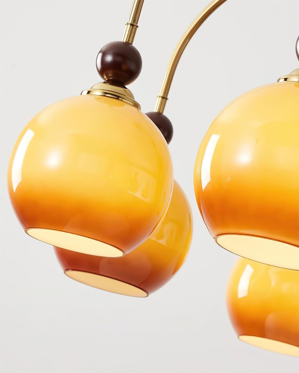 Solstice Glow Glass Chandelier — product view 13
